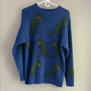T Rex Dinosaur Sweater NWOT size small
